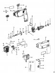 DEWALT DW201 DRILL (TYPE 1) Spare Parts