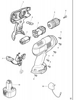 BLACK & DECKER KC12CE CORDLESS DRILL (TYPE 2) Spare Parts