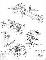 DEWALT DW707 MITRE SAW (TYPE 2) Spare Parts