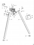 DEWALT DE7031 SUPPORT TABLE (TYPE 1) Spare Parts