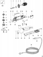 DEWALT D26430 SANDER (TYPE 1) Spare Parts