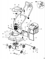 BLACK & DECKER GR369 ROTARY MOWER (TYPE 1) Spare Parts