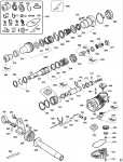 BERNER BHD-8 ROTARY HAMMER (TYPE 2) Spare Parts