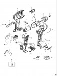 BLACK & DECKER HP142KSD CORDLESS DRILL (TYPE 1) Spare Parts