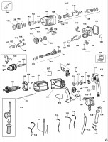 BLACK & DECKER XTD24CK DRILL (TYPE 1) Spare Parts