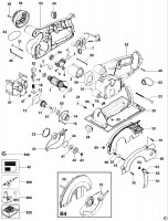 DEWALT DW935K TRIM SAW (TYPE 3) Spare Parts