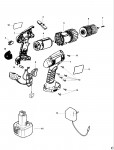 BLACK & DECKER CD12CAH CORDLESS DRILL (TYPE 1) Spare Parts