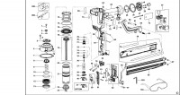 DEWALT D51430 NAILER (TYPE 1) Spare Parts