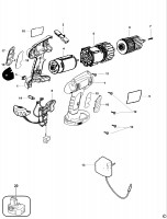 BLACK & DECKER KC14GT CORDLESS DRILL (TYPE H1) Spare Parts