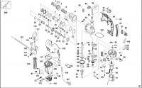 BLACK & DECKER KD1001K ROTARY HAMMER (TYPE 1) Spare Parts