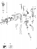 DEWALT D25103K ROTARY HAMMER (TYPE 3) Spare Parts