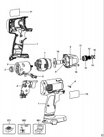 DEWALT DW056K IMPACT WRENCH (TYPE 1) Spare Parts