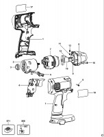 DEWALT DW057K IMPACT WRENCH (TYPE 1) Spare Parts