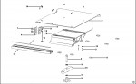 DEWALT DE3472 EXTENSION TABLE (TYPE 1) Spare Parts