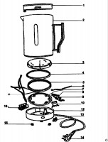 BLACK & DECKER JA08 KETTLE (TYPE 1) Spare Parts