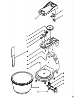 BLACK & DECKER M280 MIXER (TYPE 1) Spare Parts