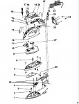 BLACK & DECKER X1000 STEAM IRON (TYPE 1) Spare Parts