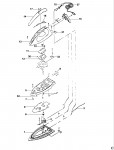 BLACK & DECKER F400 IRON (TYPE 1) Spare Parts