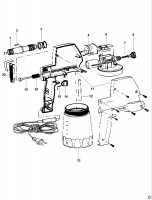 BLACK & DECKER K15B SPRAY GUN (TYPE 1) Spare Parts