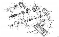 BLACK & DECKER CS714 CIRCULAR SAW (TYPE 1) Spare Parts