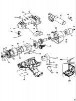 BLACK & DECKER DR600 HAMMER DRILL (TYPE 1) Spare Parts