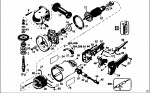 DEWALT DW493 SANDER/GRINDER (TYPE 1) Spare Parts