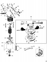 DEWALT DW610 ROUTER (TYPE 1) Spare Parts