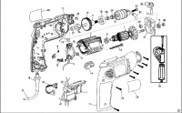 DEWALT DW508 DRILL (TYPE 2) Spare Parts