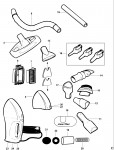 BLACK & DECKER VH781W MINI VAC (TYPE 1) Spare Parts