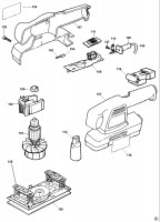 BLACK & DECKER CD380 ORBITAL SANDER (TYPE 1) Spare Parts