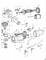 BLACK & DECKER FG005 ANGLE GRINDER (TYPE 1) Spare Parts