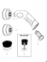 BLACK & DECKER S100------A SCRUBBRUSHER (TYPE 1) Spare Parts