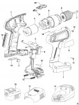 BLACK & DECKER CP1421K CORDLESS DRILL (TYPE 1) Spare Parts