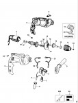 BLACK & DECKER KR500RE HAMMER DRILL (TYPE 4-5) Spare Parts