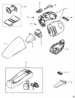 BLACK & DECKER WV3615 DUSTBUSTER (TYPE H1) Spare Parts