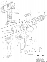 DEWALT DC740 CORDLESS DRILL (TYPE 1) Spare Parts