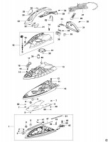 BLACK & DECKER X1050 STEAM IRON (TYPE 1) Spare Parts