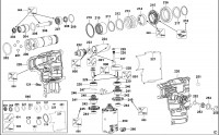 DEWALT DC224K ROTARY HAMMER (TYPE 1) Spare Parts