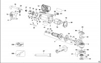 DEWALT D28130 SMALL ANGLE GRINDER (TYPE 1) Spare Parts