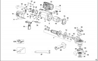 DEWALT D28117 SMALL ANGLE GRINDER (TYPE 1) Spare Parts