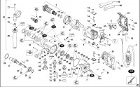 DEWALT D21583K DIAMOND DRILL (TYPE 1) Spare Parts