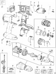 DEWALT DC920K CORDLESS DRILL (TYPE 10) Spare Parts