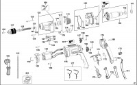 DEWALT D21441 DRILL (TYPE 1) Spare Parts