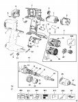 DEWALT DC984KN COMBINATION UNIT (TYPE 1) Spare Parts