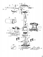 DEWALT D26441 PALM GRIP SANDER (TYPE 1) Spare Parts