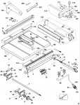 DEWALT DW744XP TABLE SAW (TYPE 2) Spare Parts