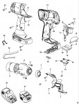 BLACK & DECKER SX5000 IMPACT WRENCH (TYPE 1) Spare Parts