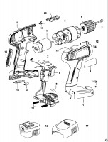 BLACK & DECKER SX4510 HAMMER DRILL (TYPE 1) Spare Parts