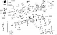 DEWALT D21805 DRILL (TYPE 2) Spare Parts