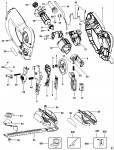 BLACK & DECKER HS600K JIGSAW (TYPE 1) Spare Parts